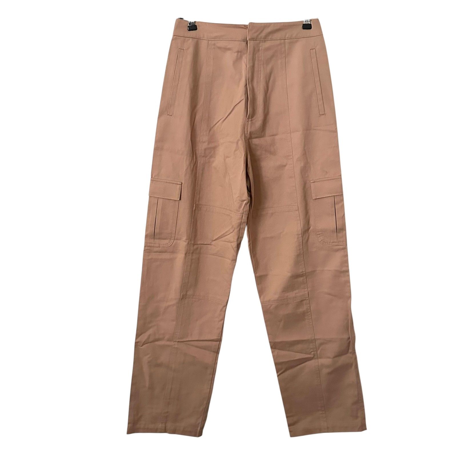 Saint Art Straight Leg Cargo Pant Tan Nwot Sz 6